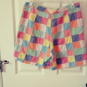 Brooks brothers madras shorts size 6